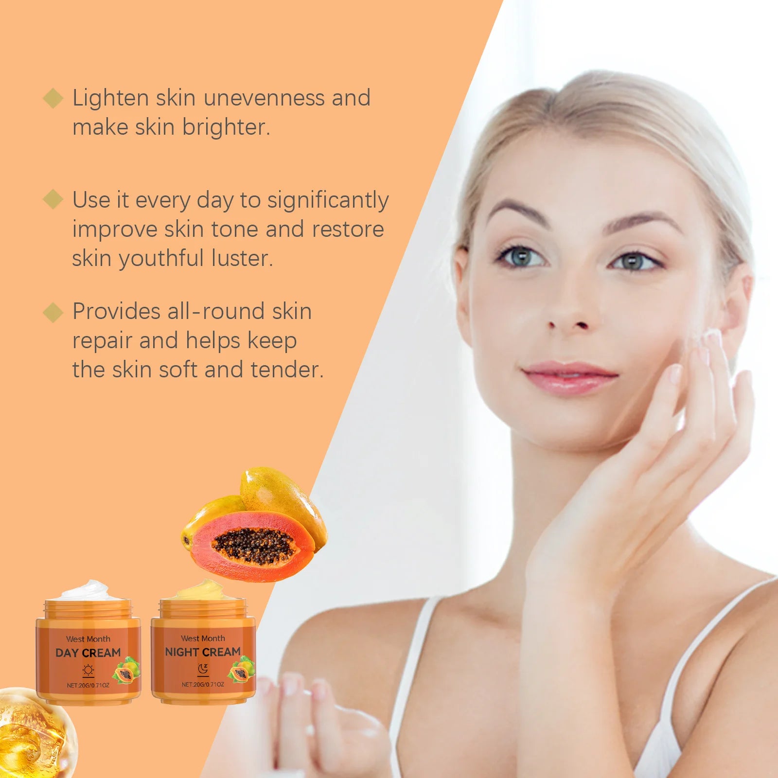 Papaya Whitening Face Cream